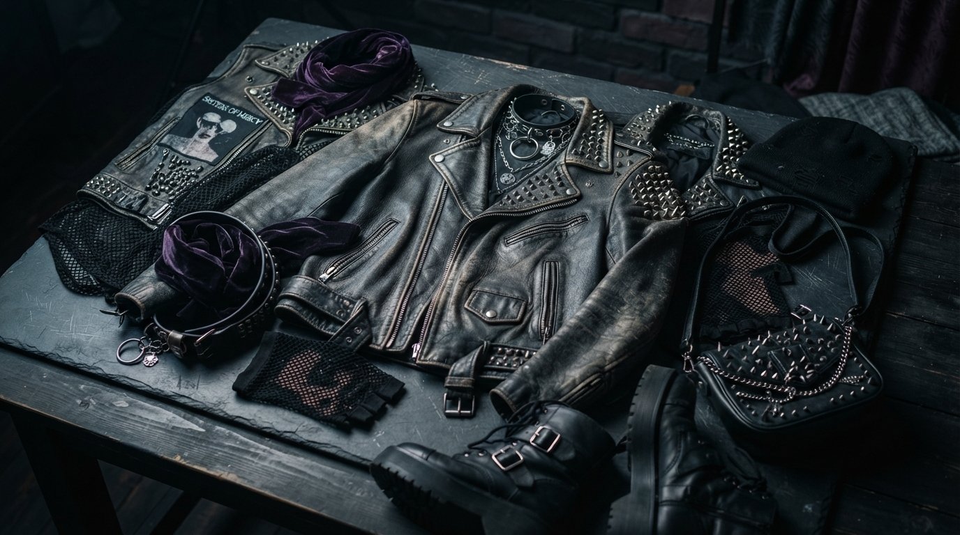 Hero Γυναικείος Gothic κορσές με βολάν, λουλούδια και διχτυωτό ύφασμα